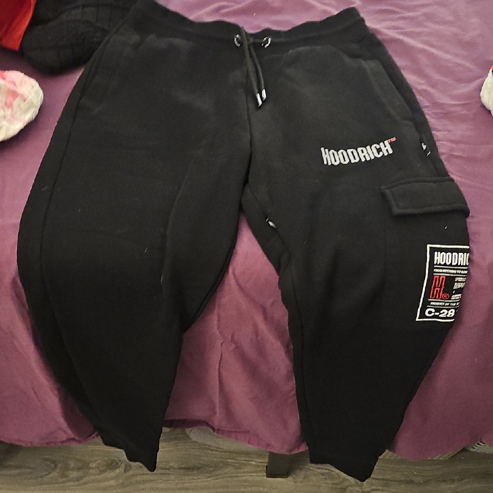 Hoodrich Kids Joggers in Classic Black